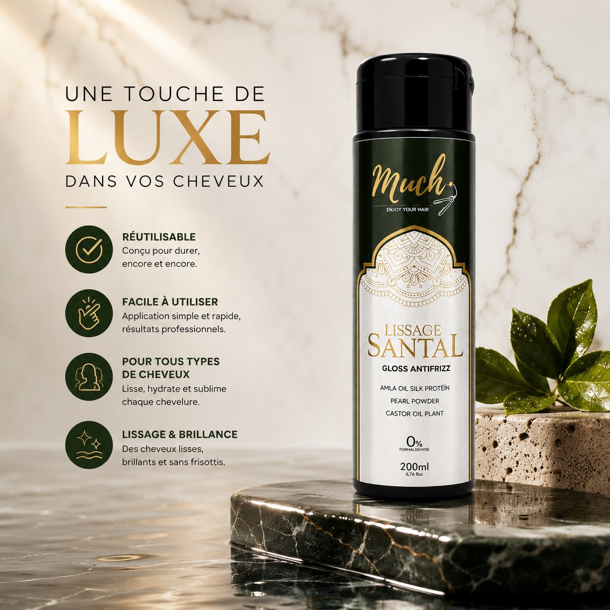 Lissage SANTAL.